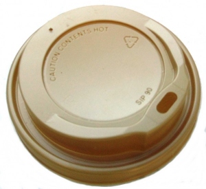 Kaffeebecher To Go Deckel fr 0,3-0,4l gold 100 Stck