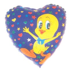 Folienballon Herz Tweety