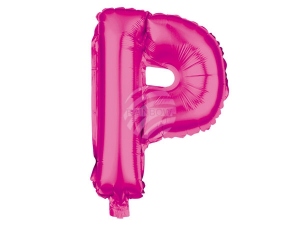 Folienballon Helium Ballon pink Buchstabe P