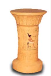 Column egyptian light brown 58 cm