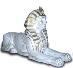 Sphinx weiss gold 41 cm