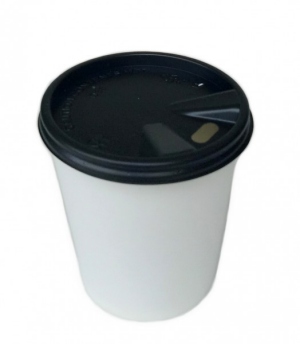 Kaffeebecher To Go Expresso Deckel 0,1l schwarz 1000 Stck