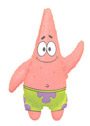 Foil balloon Spongebob Patrick