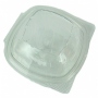 Salad bowl with hinged lid PET round 750 ml 600 pieces