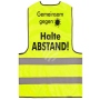 Safety vest yellow with print model WW-15