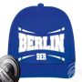 Snapback Cap Basecap Berlin blau