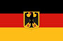 Fahne Deutschland mit Adler