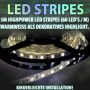 LED Stripes 5400 lm 60 LEDs 5m High Power cieplo bialy