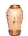 Vase gyptisch bronze 50 cm