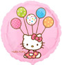 Balon foliowy Hello Kitty z balonem